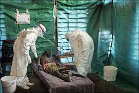 Un patient du virus d'Ebola, pris en charge par les médecins (photo internet)
